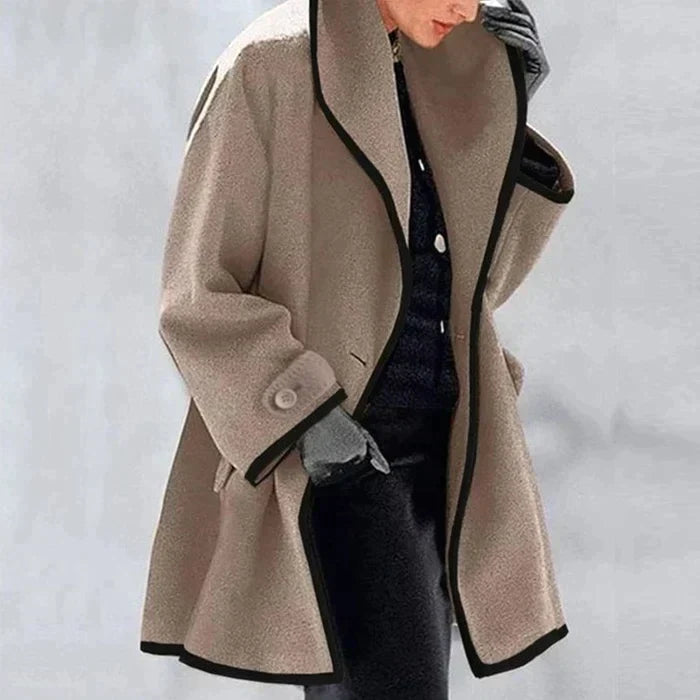 CLAIRE - Elegante wollen jas voor dames