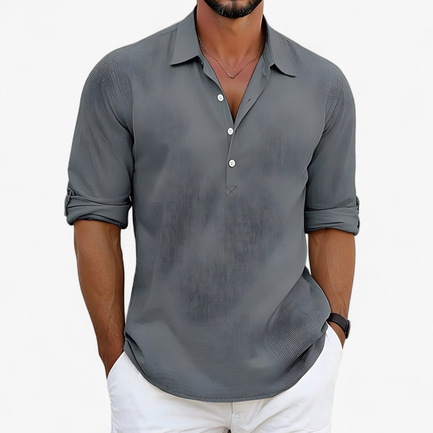 Licht en luchtig zomershirt voor heren – CavoLino - Glamorix