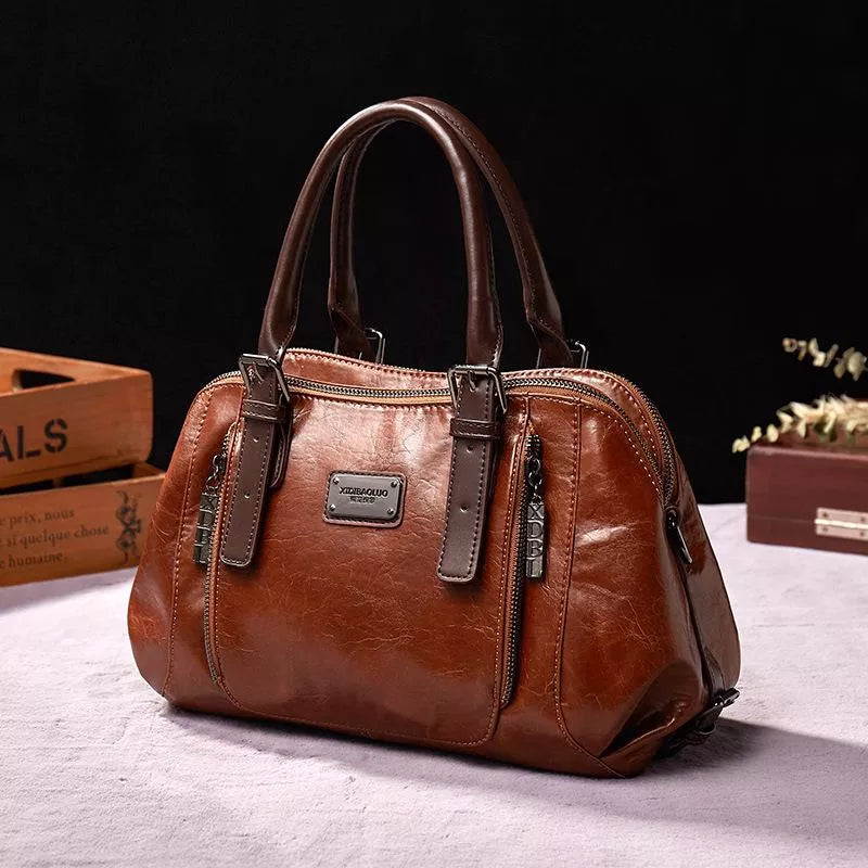 Stijlvolle compacte schoudertas voor dames – Luvina CityBelle - Glamorix