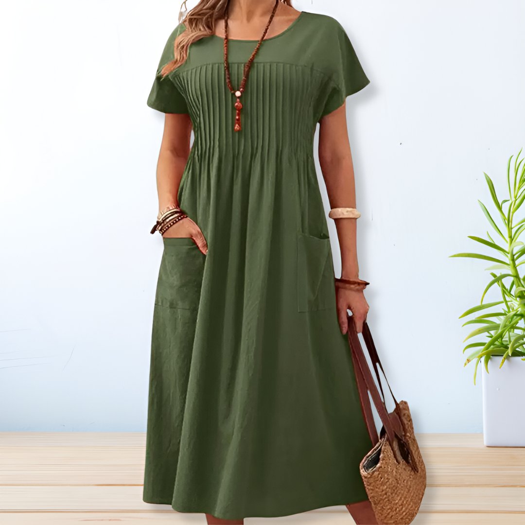 SORELLE – Relaxed fit dagjurk met minimalistische charme en ultiem comfort