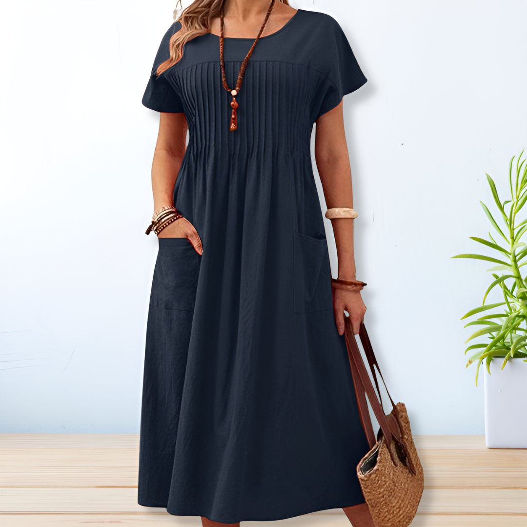 SORELLE – Relaxed fit dagjurk met minimalistische charme en ultiem comfort