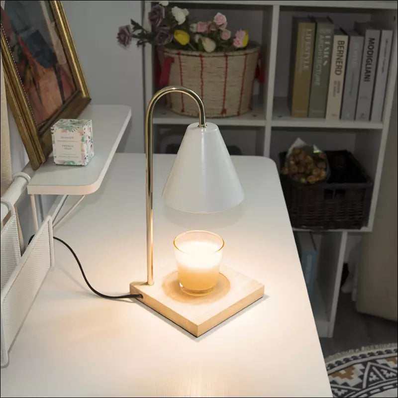 LumiGlow - Trendy Sfeervolle Kaarsverwarmer Lamp