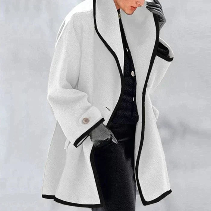 CLAIRE - Elegante wollen jas voor dames