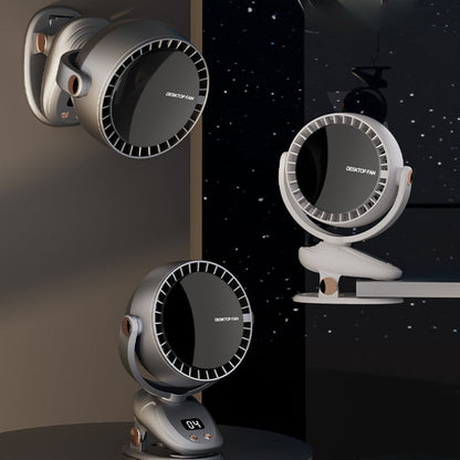 Draagbare bladloze ventilator met digitaal display – AEROLUX - Glamorix