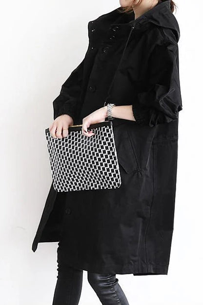 MARIS – Gabardina impermeable oversize de largo medio para mujer - Glamorix