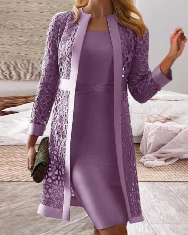 Mouwloze bodycon jurk met elegante snit en tijdloze uitstraling – LAVENYA - Glamorix