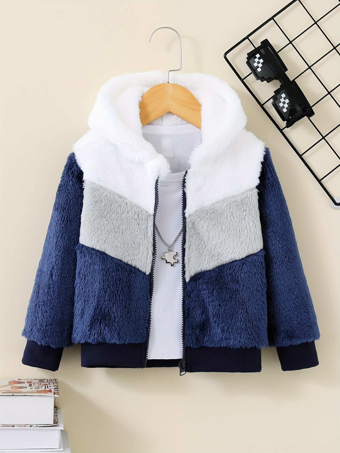 Ramgen - Fleece Capuchonjack met Rits voor Kinderen