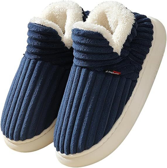 LUNA - Comfortabele geribbelde pantoffels voor dames