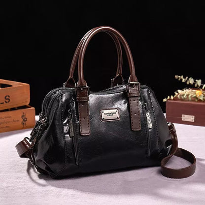 Stijlvolle compacte schoudertas voor dames – Luvina CityBelle - Glamorix