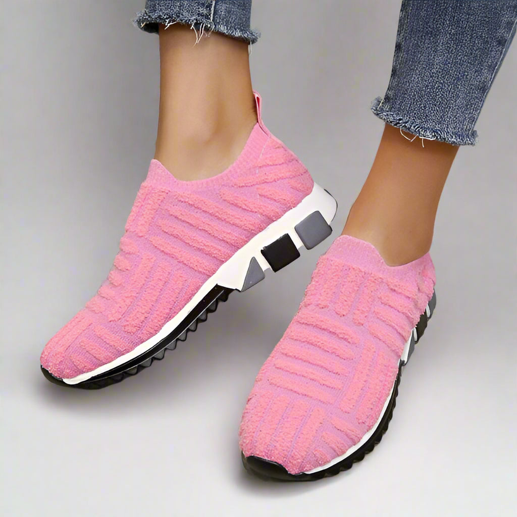 Trendy Dames Sneakers met Hoog Loopcomfort – VELVINA