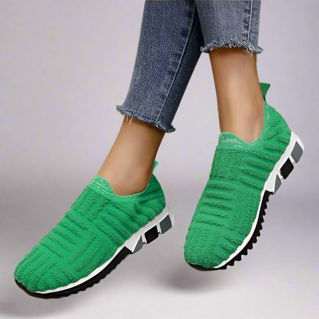 Trendy Dames Sneakers met Hoog Loopcomfort – VELVINA