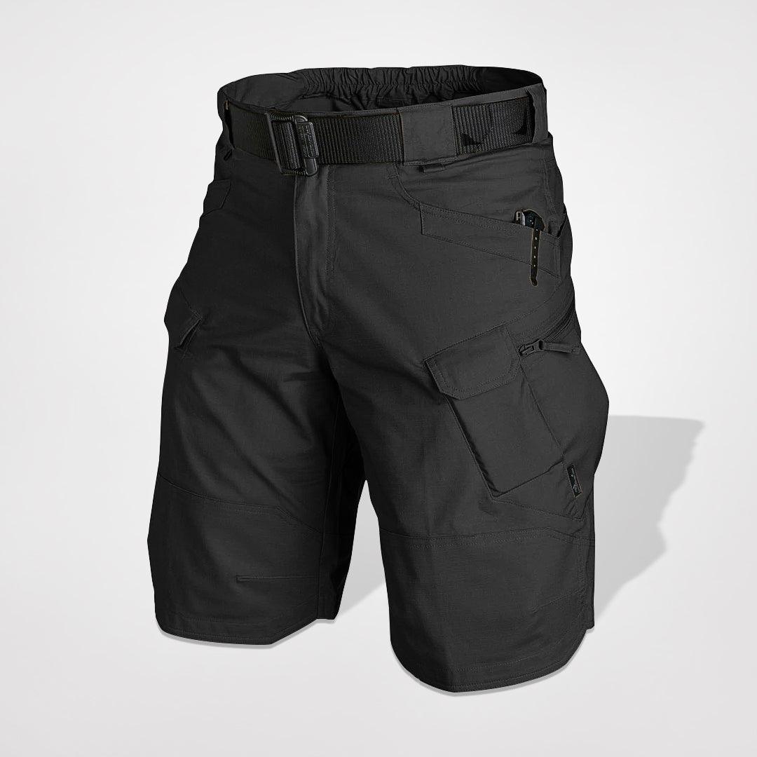 Robuuste herenshort met cargozakken voor wandelen en outdoor – TrailFlex - Glamorix
