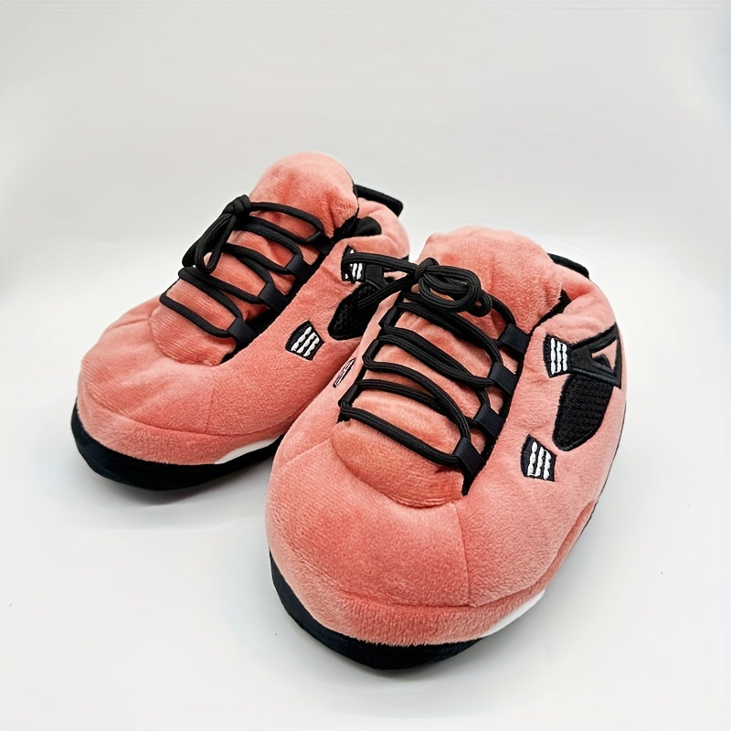 NILO – Unisex warme en knusse pluche antislip huisschoenen voor kinderen