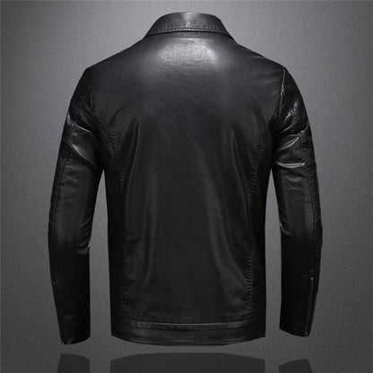 LUCIAN - Slank leren jack voor een stijlvolle look