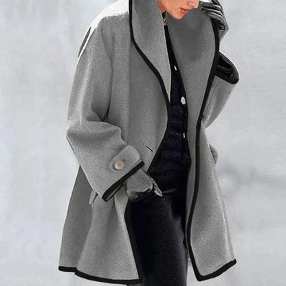 CLAIRE - Elegante wollen jas voor dames