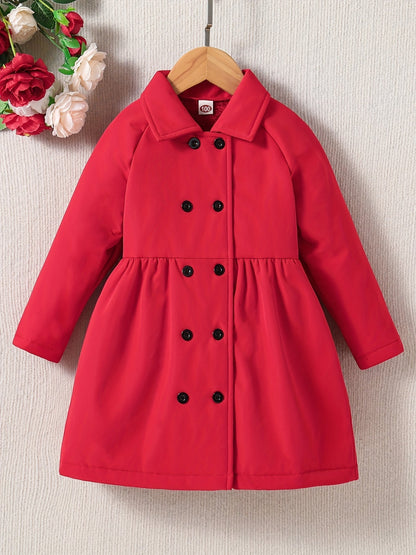 LIV - Winterjas voor kleutermeisjes met fleece voering