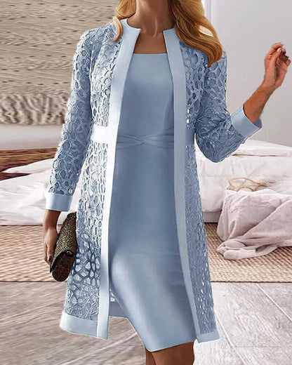 Mouwloze bodycon jurk met elegante snit en tijdloze uitstraling – LAVENYA - Glamorix