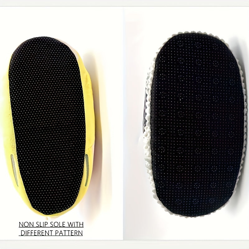NILO – Unisex warme en knusse pluche antislip huisschoenen voor kinderen