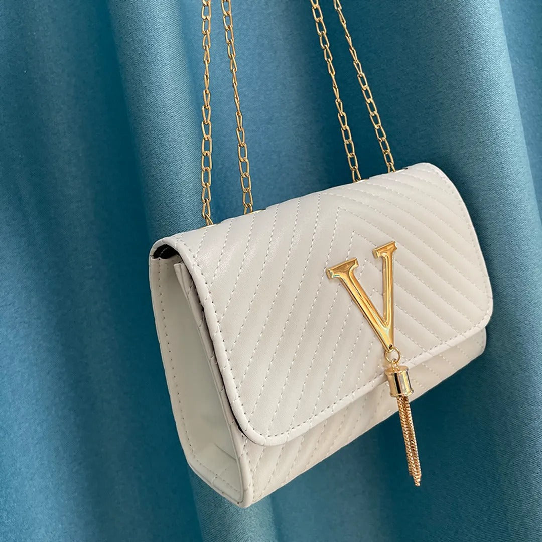 Stijlvolle duurzame schoudertas met tassel – Novessa UrbanTassel - Glamorix