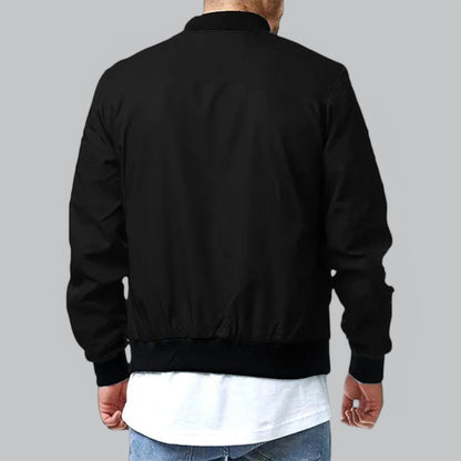 Heren bomberjack met strakke afwerking en moderne pasvorm – KAIRO BOMBER - Glamorix