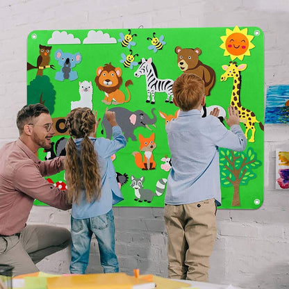 CreatiPlay – Eindeloos Ontdekkings- en Speelplezier met het Viltbord