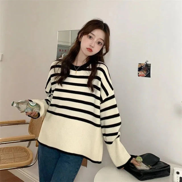 COZYHIGH - Oversized Pullover met Hoge Kraag voor Ultiem Comfort