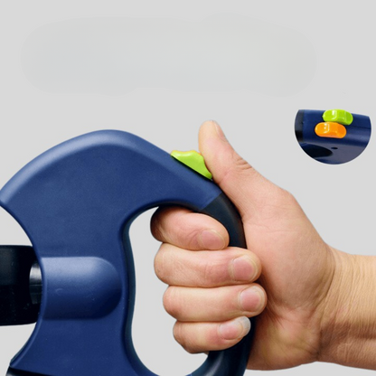 Multifunctionele hondenriem met dubbele lijn en geïntegreerde zaklamp – PawPro DualLight - Glamorix