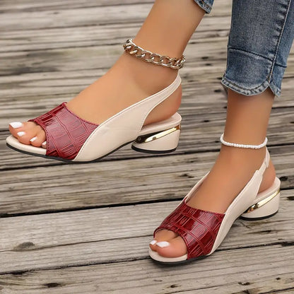 ARELLA – Leren dames sandalen met verfijnde afwerking en ultiem comfort