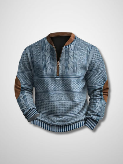 RYAN - Sweater met ritssluiting voor heren