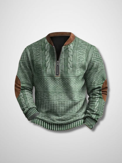 RYAN - Sweater met ritssluiting voor heren