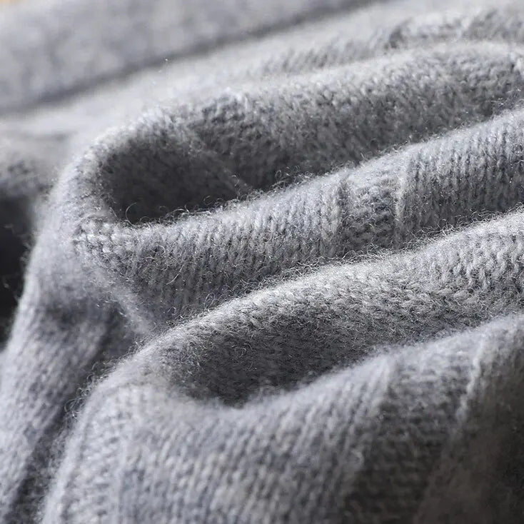 NOAH – Wollen trui-vest met klassieke knoopsluiting voor heren