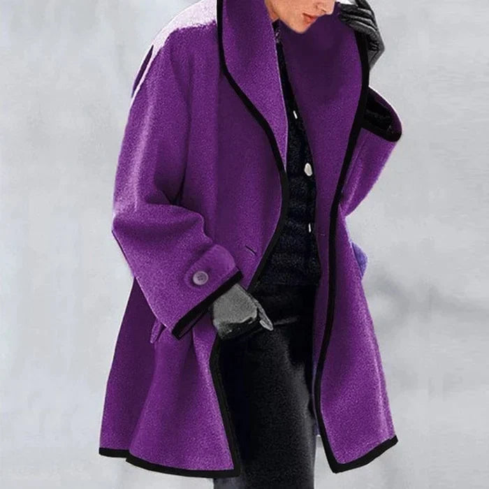 CLAIRE - Elegante wollen jas voor dames