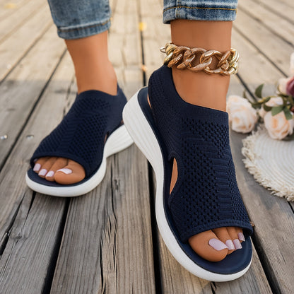 Airva | Lichtgewicht sandalen met steun voor de voetholte - ademende en gedempte slippers - Glamorix