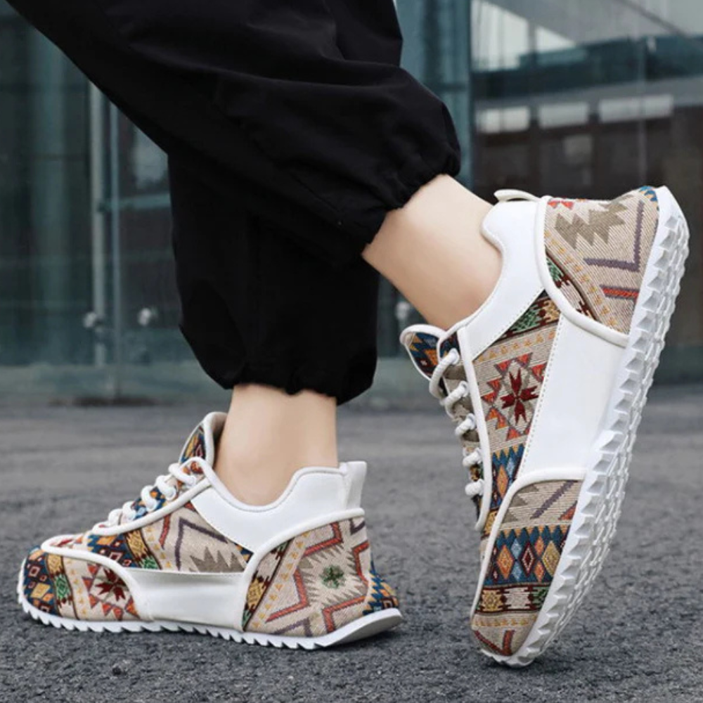 CASSIAN - Vintage geïnspireerde ademende sneakers voor heren