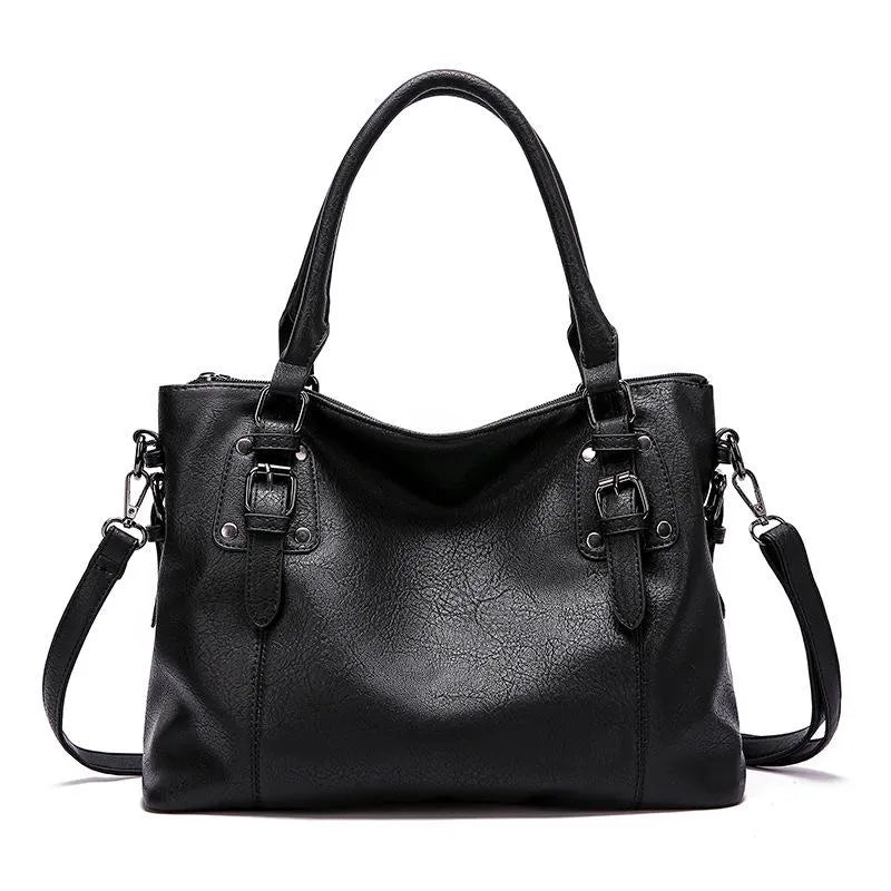 Moderne elegante dames schoudertas – Elviera SoftLuxe - Glamorix