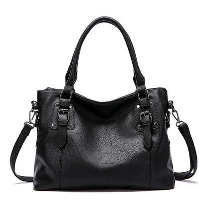 Moderne elegante dames schoudertas – Elviera SoftLuxe - Glamorix