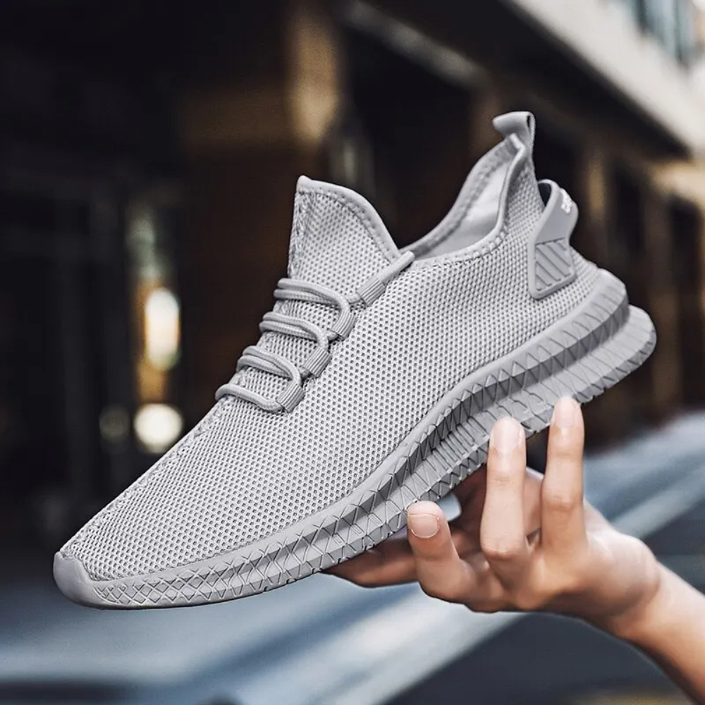 Ademende Hardloopschoenen met Extra Steun voor Actieve Mannen – DYNAMIC RUNNER - Glamorix