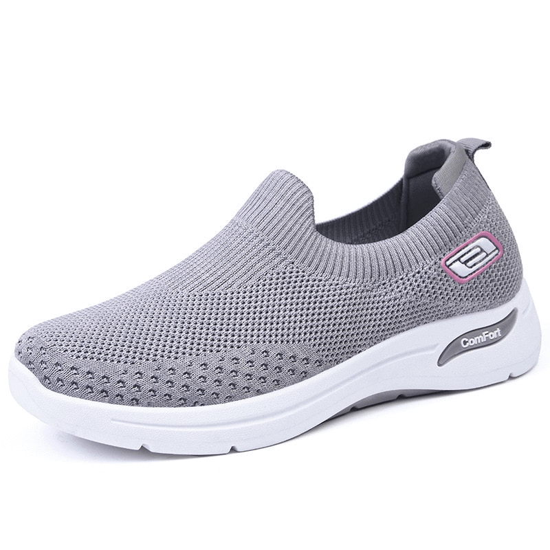 Orthopedische lichte damessneaker met elastisch comfort – FlexivaMove - Glamorix
