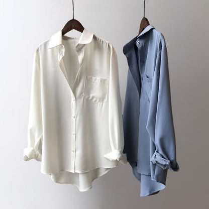 SERENZA – Stijlvolle damesblouse met chique details en tijdloze elegantie