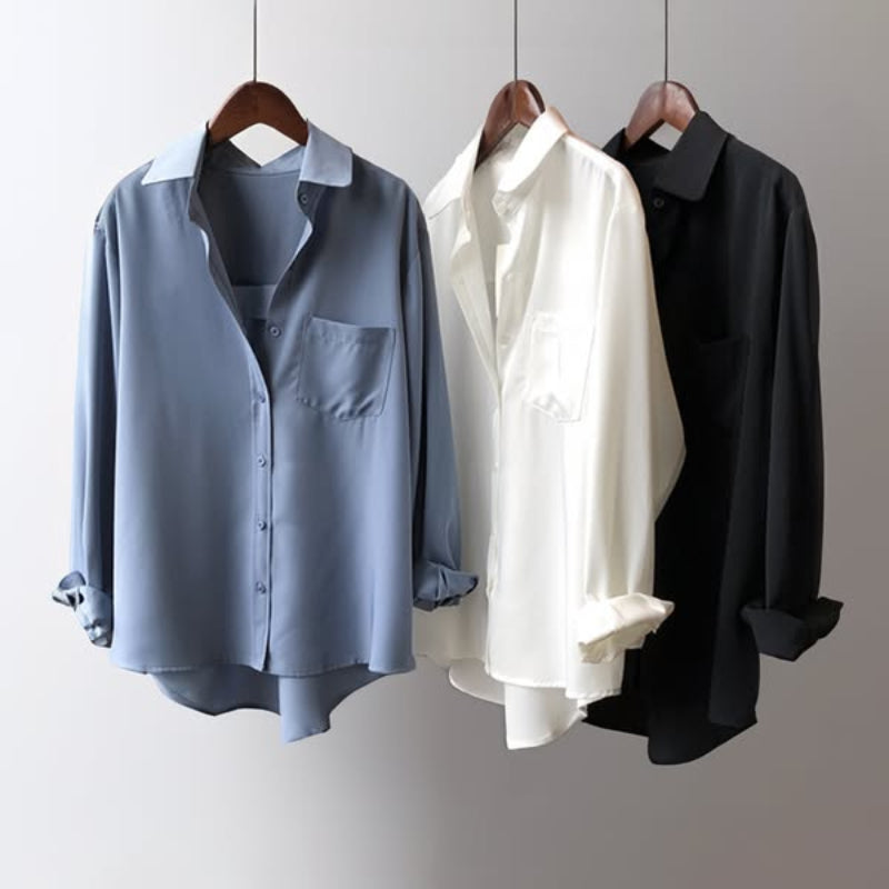 SERENZA – Stijlvolle damesblouse met chique details en tijdloze elegantie