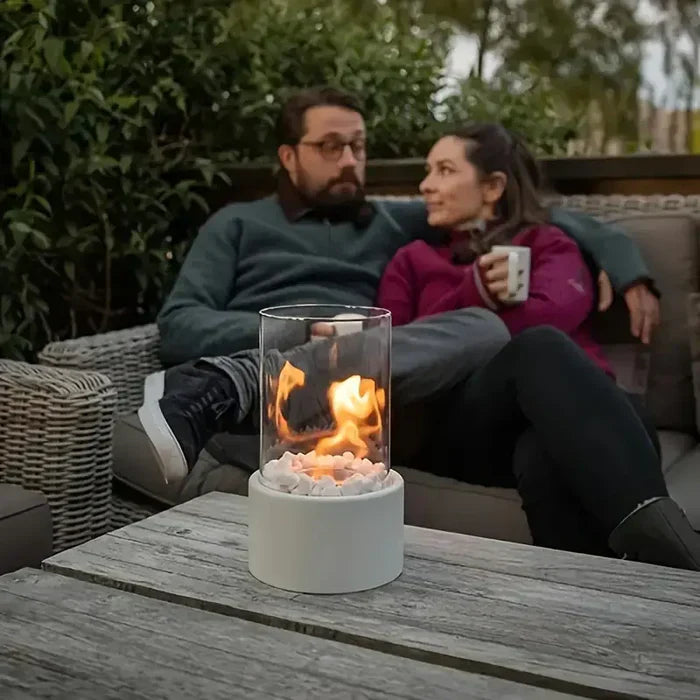 Draagbare Sfeerlantaarn voor Gezellige Avonden – FlameLuxe