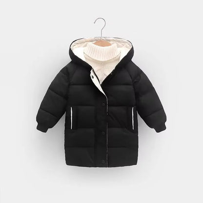 NIKO - Winterjas met bontvoering voor kinderen