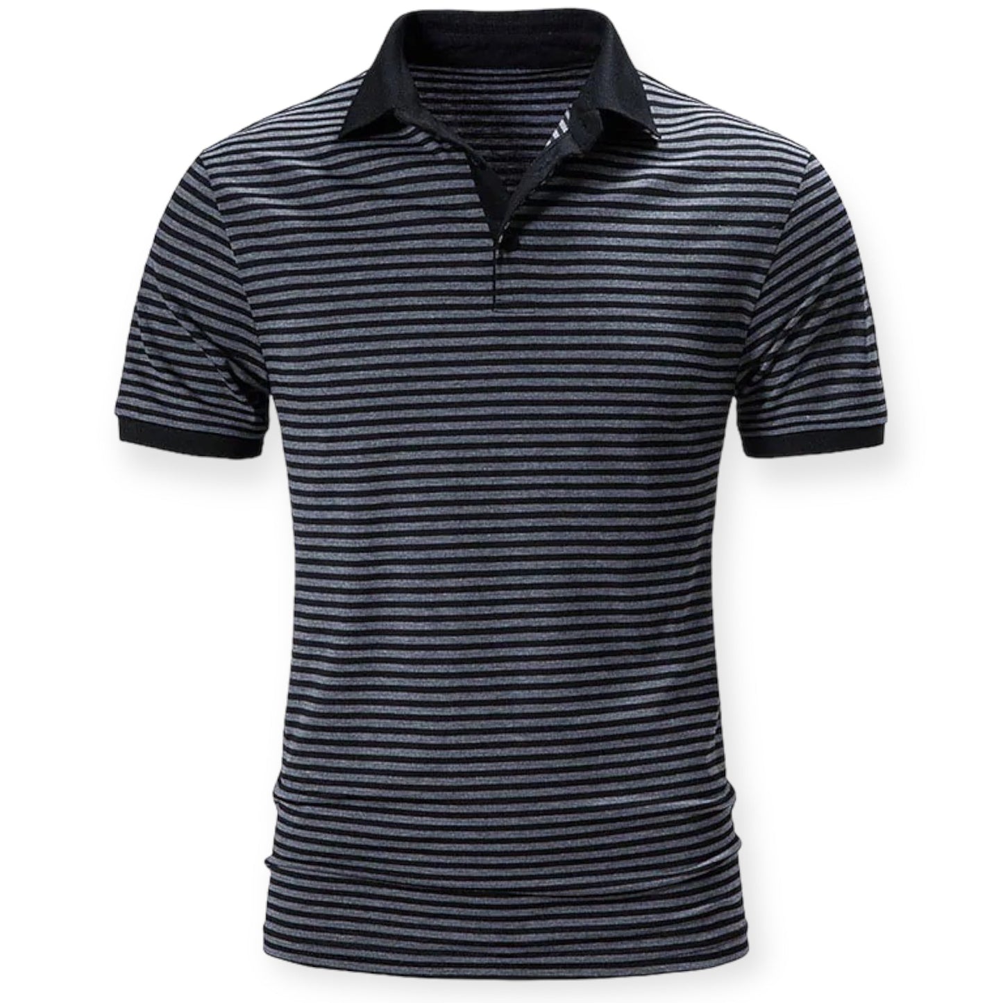 RYAN - Klassiek gestreept poloshirt met kraag voor een tijdloze look