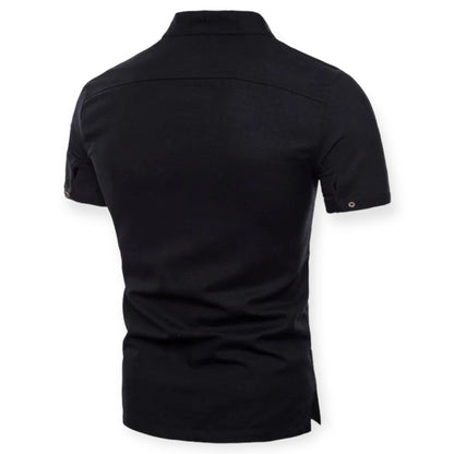 NOVA - Minimalistisch T-shirt met staande kraag voor een moderne look