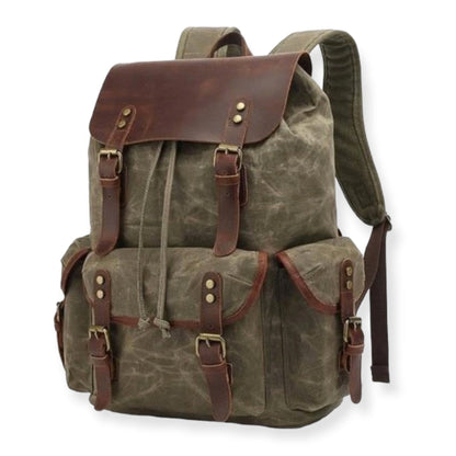 RAVENWOOD - Wandeltas van canvas en leer voor een stoere, stijlvolle look