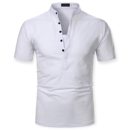 ROWAN - Casual herenoverhemd met halve plooi voor een stijlvolle look