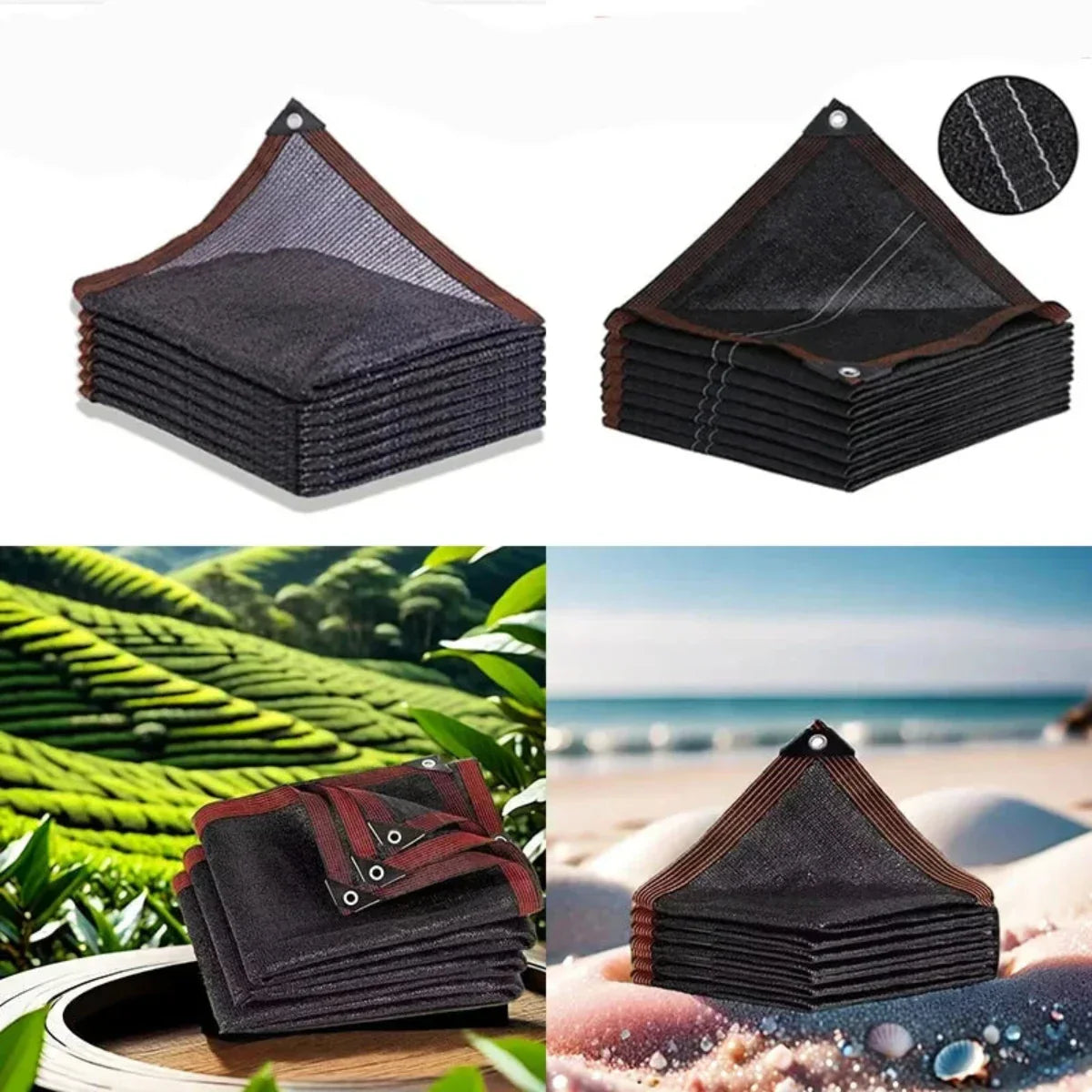 Zonwerend net voor tuin & terras met UV-bescherming – SHADELOFT AIR - Glamorix