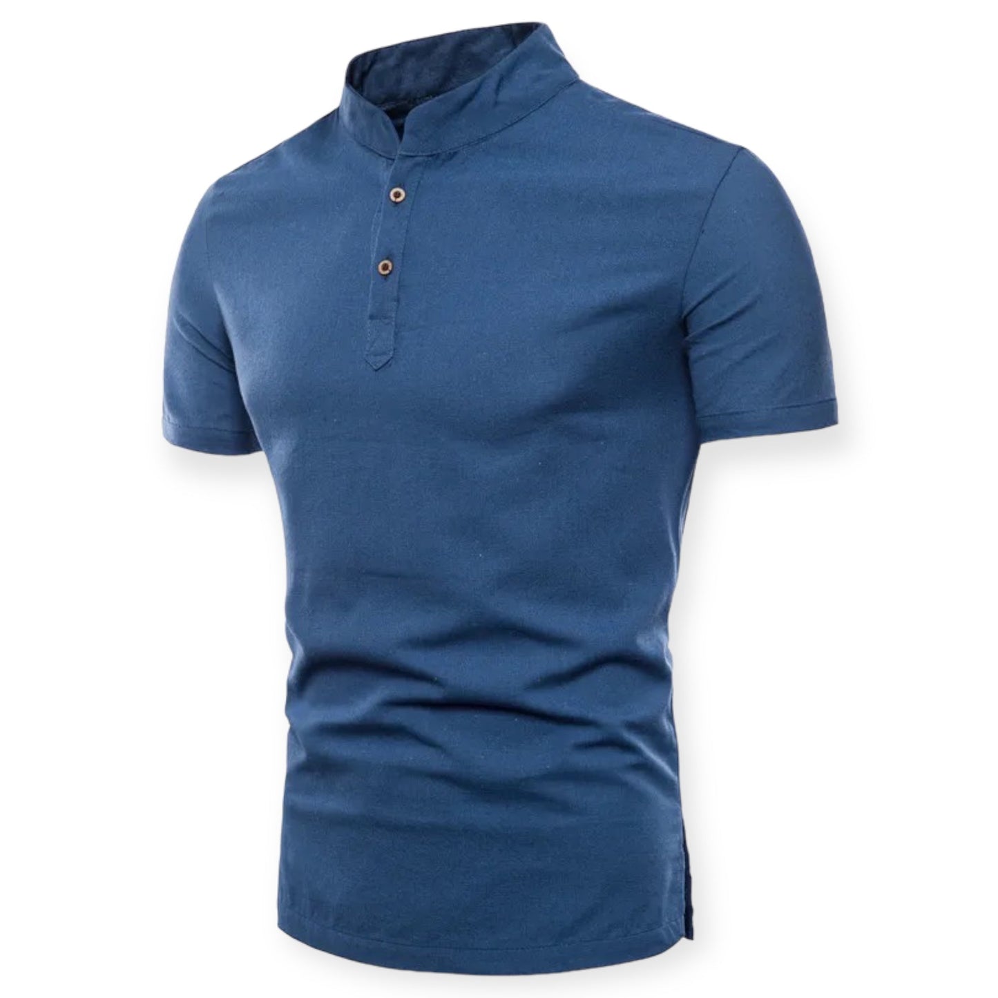 NOVA - Minimalistisch T-shirt met staande kraag voor een moderne look