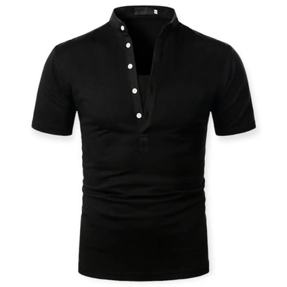 ROWAN - Casual herenoverhemd met halve plooi voor een stijlvolle look