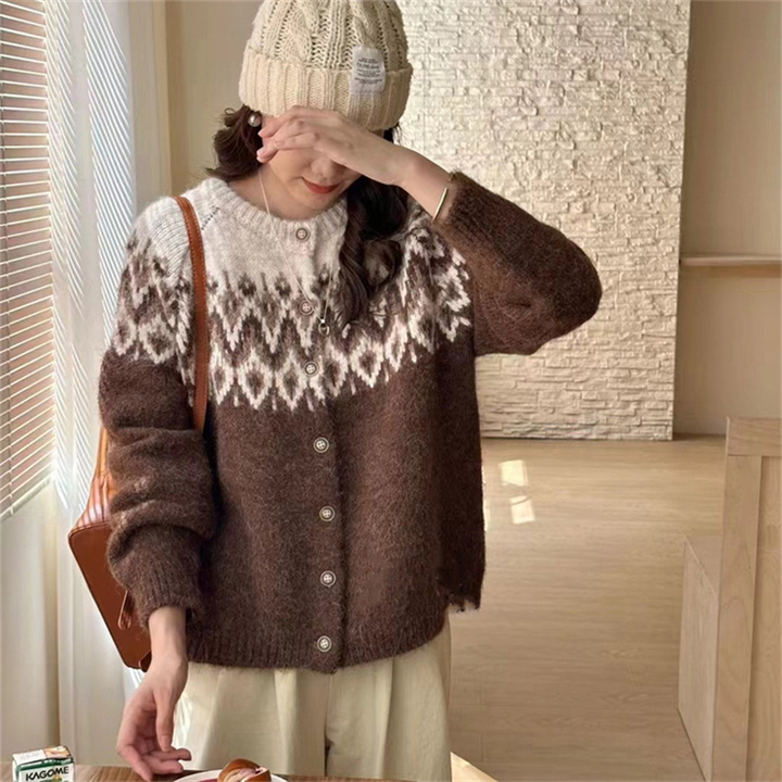 COZYBUTTON - Wintervest met Knoopsluiting